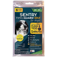 Капли FiproGuard Max от блох, клещей и вшей, для собак 10-20 кг, 1.34 мл, 3 шт, цена за 1 пипетку Капли FiproGuard Max от блох, клещей и вшей, для собак 10-20 кг, 1.34 мл, 3 шт, цена за 1 пипетку