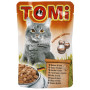 Консервы Tomi goose liver с гусем и печенью, для кошек, влажный корм, пауч, 100 г