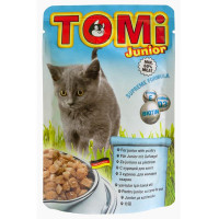 Консерви Tomi junior для кошенят, вологий корм, пауч, 100 г Консерви Tomi junior для кошенят, вологий корм, пауч, 100 г