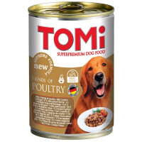 Консервы Tomi 3 kinds of poultry 3 вида птицы, супер премиум, для собак, 400 г Консервы Tomi 3 kinds of poultry 3 вида птицы, супер премиум, для собак, 400 г