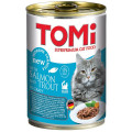 Консервы Tomi salmon trout с лососем и форелью, для котов, 400 г