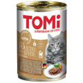 Консервы Tomi poultry liver с птицей и печенью, для котов, 400 г
