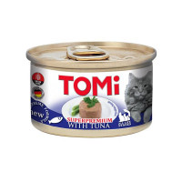 Консервы Tomi Tuna с тунцом, для котов, мусс, 85 г Консервы Tomi Tuna с тунцом, для котов, мусс, 85 г