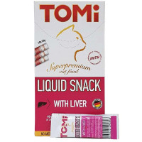 Ласощі Tomi Liquid Snack Liver & Biotin рідке, печінку з біотином, для котів, 10 г (ціна за 1 стик) Ласощі Tomi Liquid Snack Liver & Biotin рідке, печінку з біотином, для котів, 10 г (ціна за 1 стик)