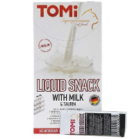 Ласощі Tomi Liquid Snack Milk & Taurin рідке, молоко з таурином, для котів, 10 г (ціна за 1 стик) Ласощі Tomi Liquid Snack Milk & Taurin рідке, молоко з таурином, для котів, 10 г (ціна за 1 стик)