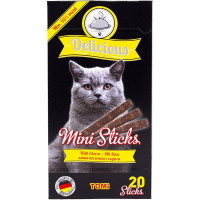 Лакомство Tomi Delicious Mini Sticks Cheese с сыром, для котов, 400 г Лакомство Tomi Delicious Mini Sticks Cheese с сыром, для котов, 400 г