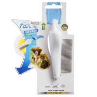 Насадка-расческа FoOlee Easee Medium Pro38 Comb для короткой и средней шерсти, 38 зубцов, белая Насадка-расческа FoOlee Easee Medium Pro38 Comb для короткой и средней шерсти, 38 зубцов, белая