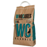 Наполнитель WC WhoCares Classic впитывающий, в кошачий туалет, без запаха, 10 кг Наполнитель WC WhoCares Classic впитывающий, в кошачий туалет, без запаха, 10 кг