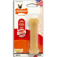 Жевательная игрушка Nylabone DuraChew Petite для собак, с интенсивным стилем грызения, оригинальный вкус Жевательная игрушка Nylabone DuraChew Petite для собак, с интенсивным стилем грызения, оригинальный вкус