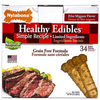Ласощі Nylabone Healthy Edibles Petite беззерновое, для собак з почуттів. травленням, 34 шт, ціна за штуку Ласощі Nylabone Healthy Edibles Petite беззерновое, для собак з почуттів. травленням, 34 шт, ціна за штуку