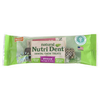 Ласощі Nylabone Nutri Dent Natural натуральне, жувальний, для чищення зубів, для собак, M Ласощі Nylabone Nutri Dent Natural натуральне, жувальний, для чищення зубів, для собак, M