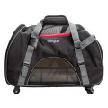 Сумка-переноска на колесах Bergan Wheeled Comfort Carrier для собак и кошек, серая, 48×25×33 см