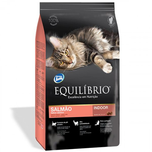 Сухий корм Equilibrio Cat з лососем суперпреміум, для котів, 0.5 кг