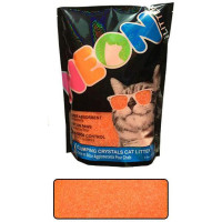 Наполнитель Neon Litter Clump комкующийся, кварцевый, неоновый, оранжевый, 1.81 кг Наполнитель Neon Litter Clump комкующийся, кварцевый, неоновый, оранжевый, 1.81 кг
