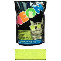 Наповнювач Neon Litter Clump грудкує, кварцовий, неоновий, зелений, 1.81 кг Наповнювач Neon Litter Clump грудкує, кварцовий, неоновий, зелений, 1.81 кг