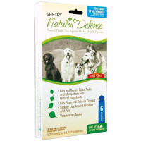 Капли Sentry Natural Defense от блох и клещей, для собак и щенков всех пород, 1.5 мл, 6 шт, цена за 1 пипетку Капли Sentry Natural Defense от блох и клещей, для собак и щенков всех пород, 1.5 мл, 6 шт, цена за 1 пипетку