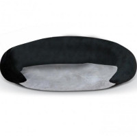 Лежак K&H Bolster самосогревающийся, для собак, чёрный, 43×35.5×5 см Лежак K&H Bolster самосогревающийся, для собак, чёрный, 43×35.5×5 см
