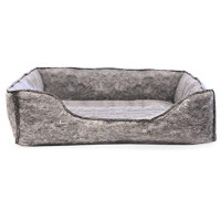 Лежак K&H Amazin Kitty Lounge для котів, сірий, 43×33×7.6 см Лежак K&H Amazin Kitty Lounge для котів, сірий, 43×33×7.6 см