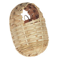 Гнездо Flamingo Breeding Nest Willow Exotic для экзотических птиц, 10х12 см Гнездо Flamingo Breeding Nest Willow Exotic для экзотических птиц, 10х12 см