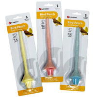 Игрушка Flamingo Sand Perch Plastic для птиц, песчаная жердочка, маленькая, 18х1.5 см