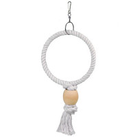 Іграшка Flamingo Ring мотузяне кільце, для папуг, маленька, 19.5х5х36 см Іграшка Flamingo Ring мотузяне кільце, для папуг, маленька, 19.5х5х36 см