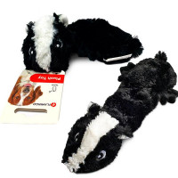 Игрушка Flamingo Shaky Skunk мягкая, для собак, плюш, 32х14 см Игрушка Flamingo Shaky Skunk мягкая, для собак, плюш, 32х14 см