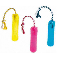 Іграшка Flamingo Good4Fun Playstick + Rope для собак, палиця на мотузці, латекс, не тоне, 20 см Іграшка Flamingo Good4Fun Playstick + Rope для собак, палиця на мотузці, латекс, не тоне, 20 см