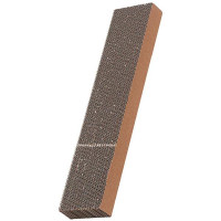 Когтеточка Flamingo Carton Cat Scratcher для кошек, картон, с кошачьей мятой, 47.5×23.5×4 см Когтеточка Flamingo Carton Cat Scratcher для кошек, картон, с кошачьей мятой, 47.5×23.5×4 см