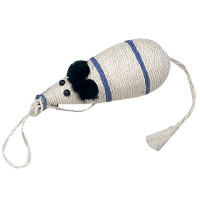 Когтеточка Flamingo Sisal mouse Scratcher для кошек в виде мыши, сизаль, 10×33 см Когтеточка Flamingo Sisal mouse Scratcher для кошек в виде мыши, сизаль, 10×33 см