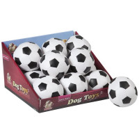 Игрушка Flamingo Soccerball для собак, мяч черно-белый маленький, искусственная кожа, 10 см Игрушка Flamingo Soccerball для собак, мяч черно-белый маленький, искусственная кожа, 10 см