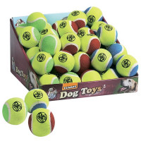 Іграшка Flamingo Tennisball для собак, м'яч теніс, гума, 6 см Іграшка Flamingo Tennisball для собак, м'яч теніс, гума, 6 см