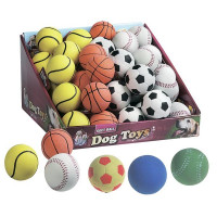 Іграшка Flamingo Spongeball Sport для собак, спортивний м'яч спонжбол, гума, 6 см Іграшка Flamingo Spongeball Sport для собак, спортивний м'яч спонжбол, гума, 6 см
