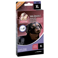 Намордник Flamingo Muzzle Nylon для пород овчарка, ротвейлер, ньюф, нейлон, XL Намордник Flamingo Muzzle Nylon для пород овчарка, ротвейлер, ньюф, нейлон, XL