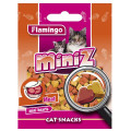 Ласощі Flamingo Miniz Mini Hearts для котів, сердечко зі смаком м'яса, 50 г