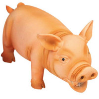 Игрушка Flamingo Swine Orange для собак, поросенок, реалистично хрюкающий, латекс, оранжевый Игрушка Flamingo Swine Orange для собак, поросенок, реалистично хрюкающий, латекс, оранжевый