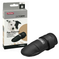 Захисне взуття Flamingo Paw Protector для порід бордер-коллі, бультер'єр, розмір M, чорна Захисне взуття Flamingo Paw Protector для порід бордер-коллі, бультер'єр, розмір M, чорна