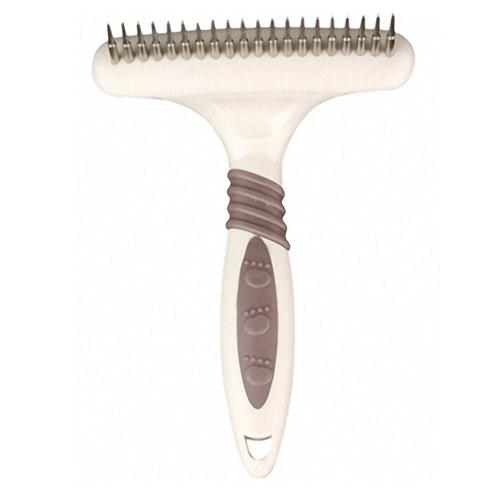 Гребінець Flamingo Groo "ME Rake 20 Teeth однорядні граблі для довгошерстих собак, 20 зубців