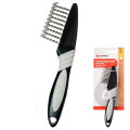 Колтунорез Flamingo Groo`Me Dematting Comb для собак довгошерстих порід, закруглені зубці, 12 зубців