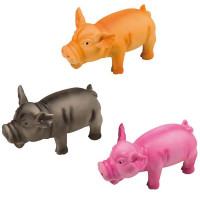 Іграшка Flamingo Swine для собак, порося хрюкаючий, латекс, 17х7х7 см Іграшка Flamingo Swine для собак, порося хрюкаючий, латекс, 17х7х7 см