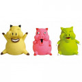 Іграшка Flamingo Pig Smiley для собак малих порід, з наповнювачем, латекс, 8х8х9 см