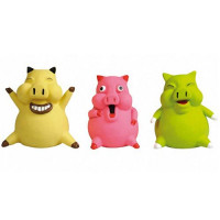 Іграшка Flamingo Pig Smiley для собак малих порід, з наповнювачем, латекс, 8х8х9 см Іграшка Flamingo Pig Smiley для собак малих порід, з наповнювачем, латекс, 8х8х9 см