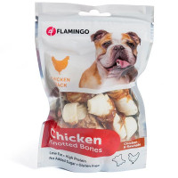 Ласощі Flamingo Knotted Bones для собак, кістка з вузлами, курка, 85 г Ласощі Flamingo Knotted Bones для собак, кістка з вузлами, курка, 85 г