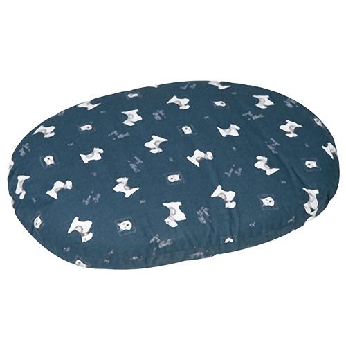 Лежак-подушка Flamingo Cushion Scott для собак, з водостійкою поверхнею і ZIP замком, з малюнком, 110 см
