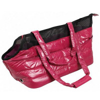 Сумка-переноска Flamingo Doudou Pink S для собак і котів, рожева, плащівка, 50×22×24 см Сумка-переноска Flamingo Doudou Pink S для собак і котів, рожева, плащівка, 50×22×24 см