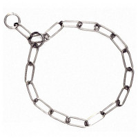 Ошейник Flamingo Long Link Chain цепочка для собак, длинное звено, металл, 66 см, 4 мм Ошейник Flamingo Long Link Chain цепочка для собак, длинное звено, металл, 66 см, 4 мм