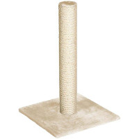 Когтеточка Flamingo Lisa Beige столбик для кошек, бежевый, 59×38×38 см Когтеточка Flamingo Lisa Beige столбик для кошек, бежевый, 59×38×38 см