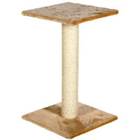 Кігтеточка Flamingo Wilma Beige для котів з платформою, бежевий, 29×29×40 см Кігтеточка Flamingo Wilma Beige для котів з платформою, бежевий, 29×29×40 см