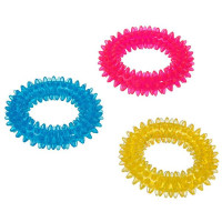 Игрушка Flamingo Good4Fun Spike Ring для собак кольцо с шипами, резина, 12.7 см Игрушка Flamingo Good4Fun Spike Ring для собак кольцо с шипами, резина, 12.7 см