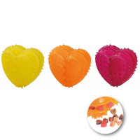 Игрушка Flamingo Good4Fun Heart Refillable для собак в виде сердечка, резина, 5х5х4 см Игрушка Flamingo Good4Fun Heart Refillable для собак в виде сердечка, резина, 5х5х4 см