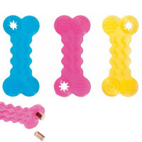 Іграшки Flamingo Good4Fun Bone для собак, кісточки рельєфні яскраві, гума, S, 10 см Іграшки Flamingo Good4Fun Bone для собак, кісточки рельєфні яскраві, гума, S, 10 см